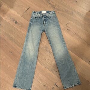 MOTHER Light Blue Straight Leg Jeans